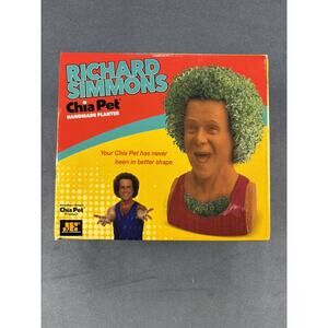 Richard Simmons Chia Pet Planter Complete in Box NEW